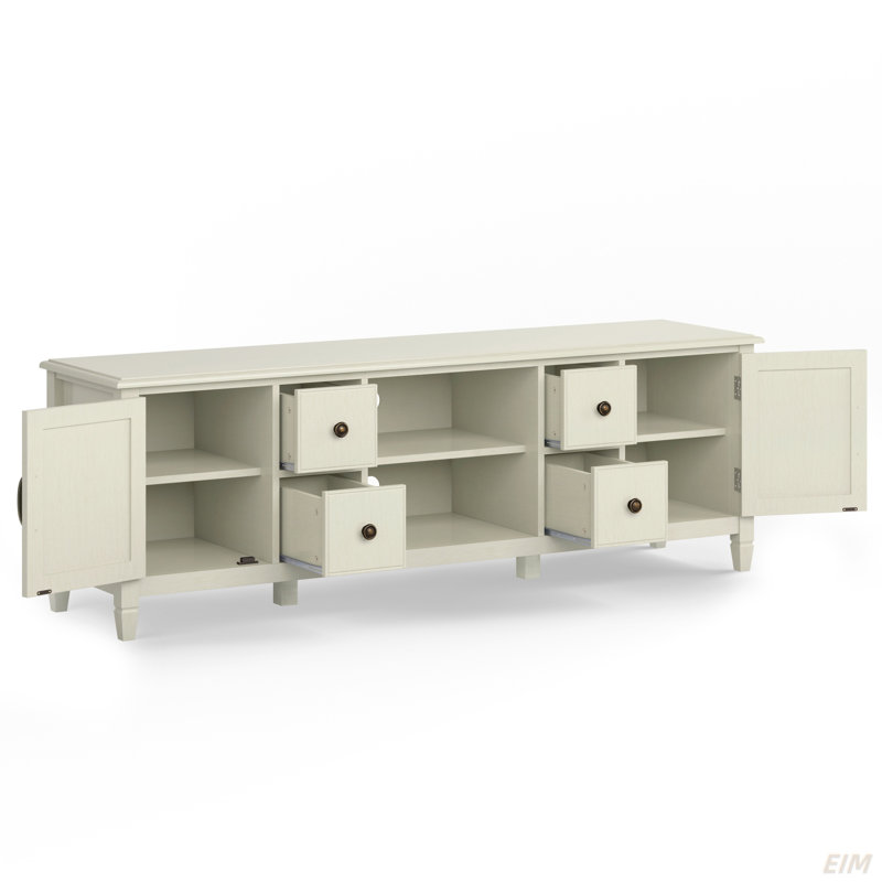 Connaught - Meuble télé 72 po (Meuble télé), Blanc