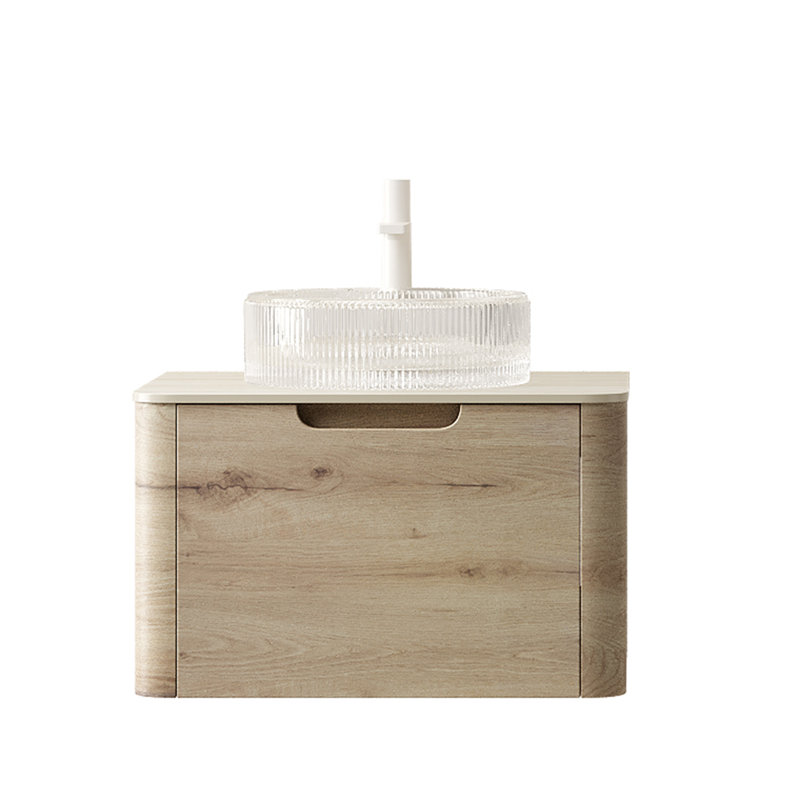 Meuble-lavabo moderne en contreplaqué courbé élégant Elegant