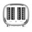 Grille-pain Salton NuRetro, 4 tranches, argent métallique, modèle ET2184SV-130430922