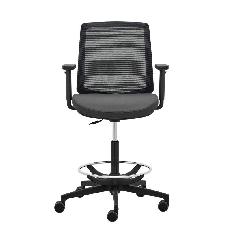Malira Foam Padding Office Chair, Gray