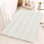 Tapis pour salle de bain en chenille douce Chenault