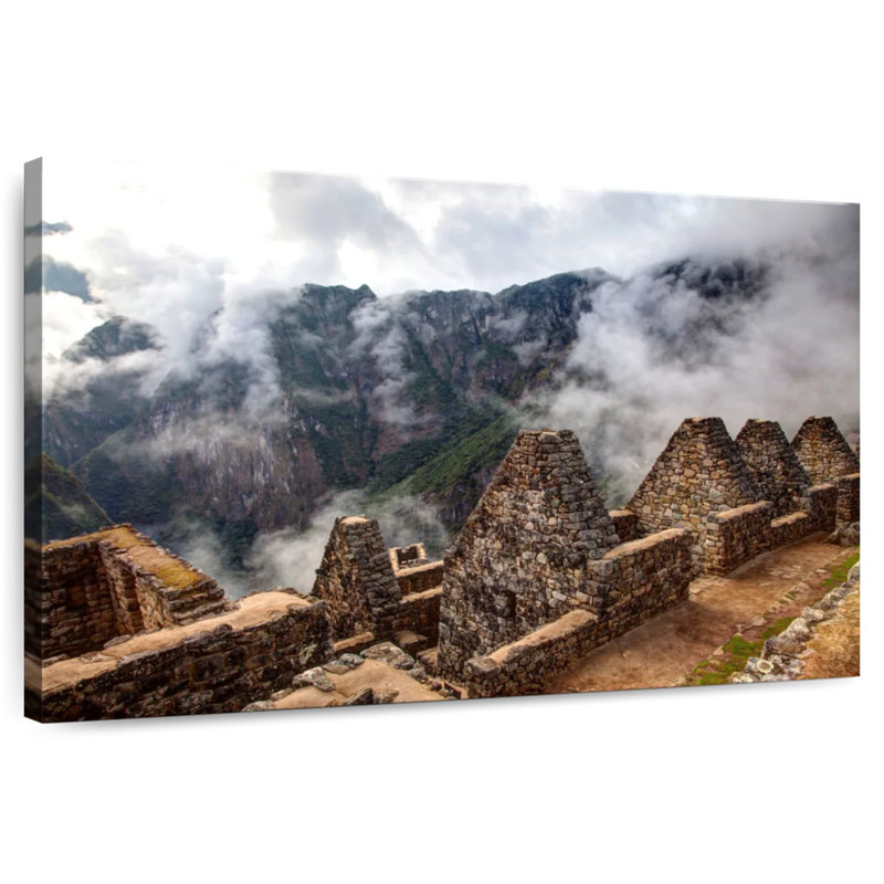 Lilie Cloudy Machu Picchu, 30" H x 45" W