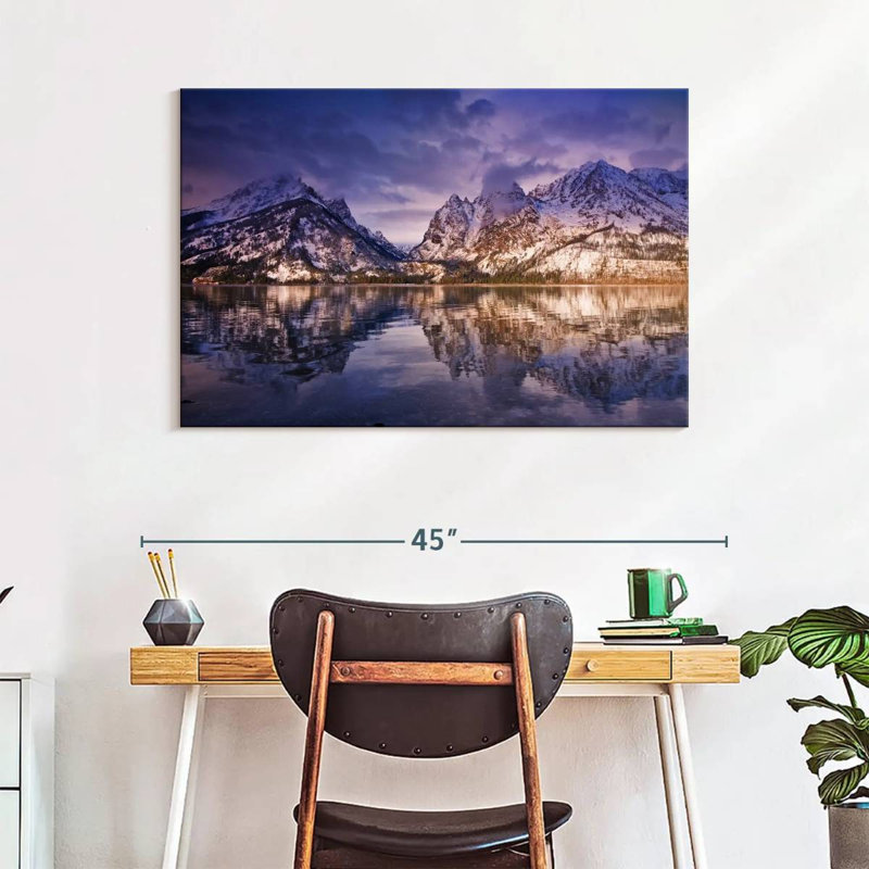 Alvord Grand Teton, aube mauve
