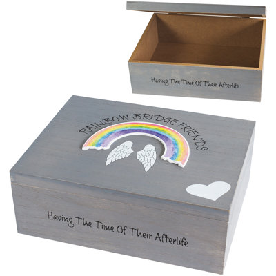 Monroy Handmade Wooden Memory Box
