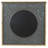 Daria Square Wood Framed Metal Wall Mirror