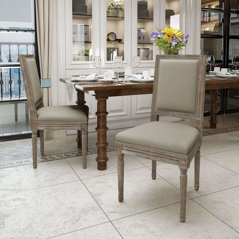 Chaise en tissu, Blé