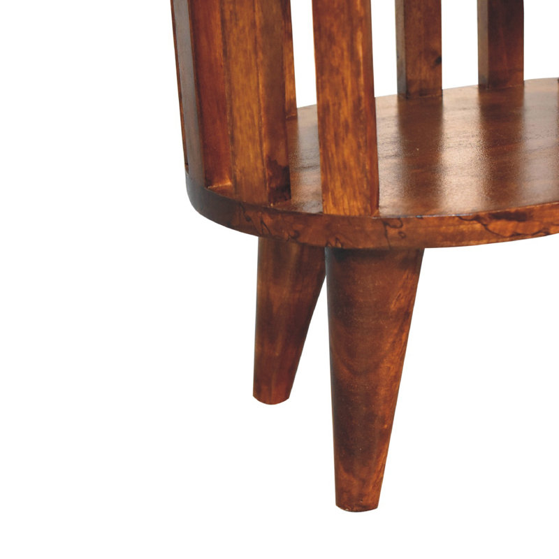 Bantice 36cm W Solid Wood Bedside Table