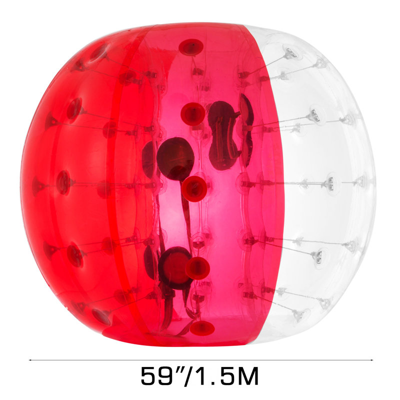 Ballon de butin gonflable 1,2 m, Rouge, H 59 po x l 59 po x P 59 po