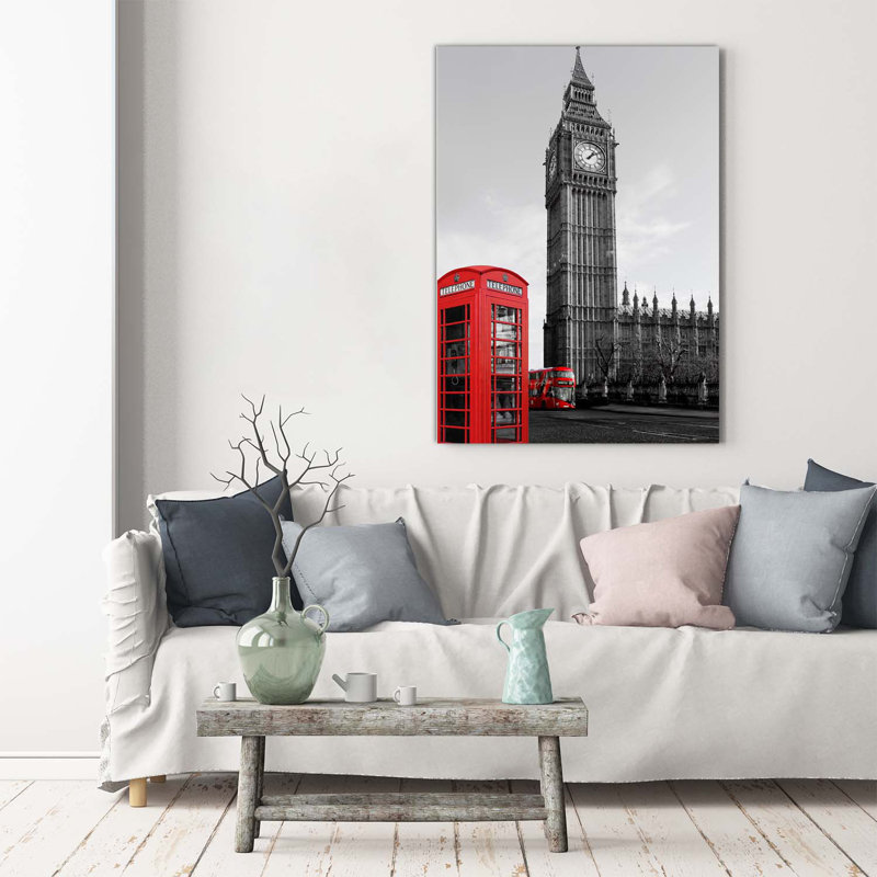 Big Ben London - Wrapped Canvas Print