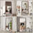 70*32 Inch Full-Body Floor Mirror With Artificial Wood Frame, Elegant Design And Durability For Bedrooms, Clothing Stores, And Salons-1718864022