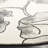 Coleman Hand Tufted Wool/Cotton Floral Rug in Ivory/Light Gray-22212381