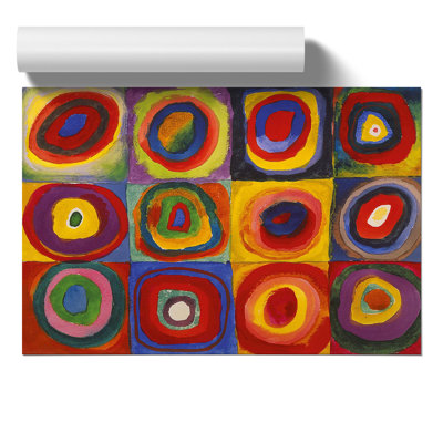 Farbstudie by Wassily Kandinsky - Frameless Print