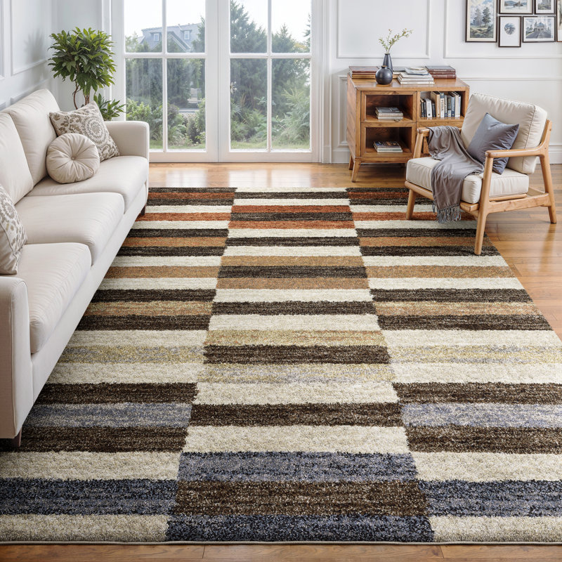 Tapis multicolore Genesis, Tapis de couloir 2 pi 3 po x 7 pi