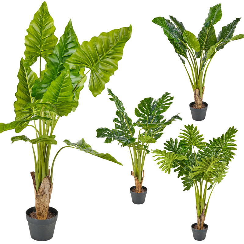 90cm Banana Leaf Tree in Pot