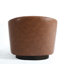 75.2Cm Wide Tufted Swivel Barrel Chair-1989487588