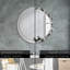 Huldar Glass Flat Wall Mirror