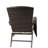Beige Cushioned Outdoor Chair For Patio. Ample Seat Area, & Water . 250 Lbs Capacity. Assembly Required Chair. Stylish And Functional Patio Seating. Tall , Wide . Pe , Steel, . Weight Limit.-1630340113