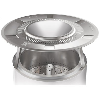 Diffuseur de chaleur détachable en acier inoxydable 304 | Accessoire de foyer extérieur universel