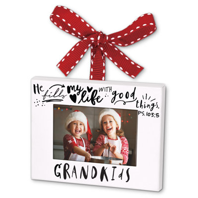 Ornement photo petits-enfants