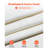 4-Piece Queen Bed Sheet Set 100% Rayon From Bamboo Fiber Bedding Set with 16" Deep Pocket