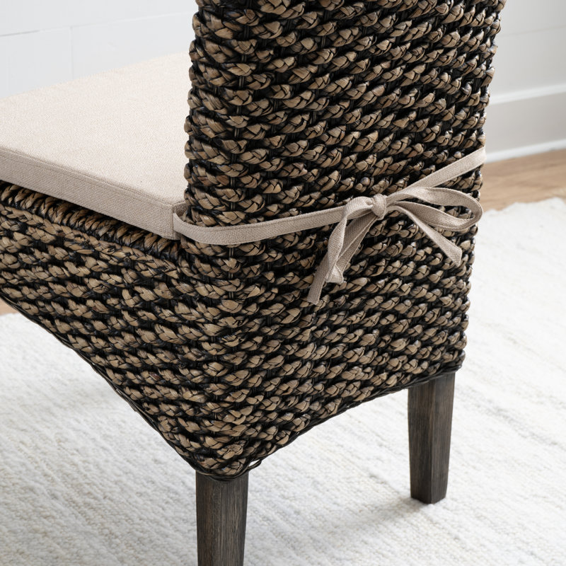 Carling 19.25'' H Upholstered Side Chair, Brown