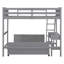 Over  Bunk Bed With Desk