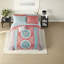 Ensemble de literie de qualité supérieure en polyester corail de style bohème pour le confort de la maison
