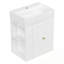 Meuble-lavabo mural avec lavabo et tablette latérale-1095830635