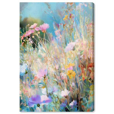 Cosmos Cascade Canvas by Art Remedy