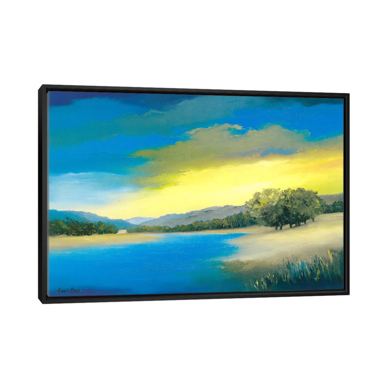 "Timeless I" par Hans Paus - reproduction d'art sur toile tendue, H 18 po x l 26 po x P 1,5 po, Pas de tapis