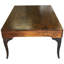 Melange Reclaimed Wood Coffee Table – Walnut Brown Hardwood with Sculpted Legs (48") 