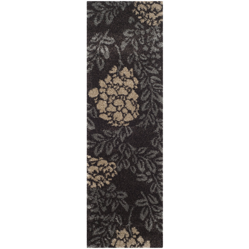 Tapis floral à poils longs Chanhassen
