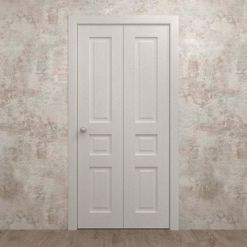 Portes coulissantes pliantes pour garde-robe | Ego 5012 | Ensemble de quincaillerie pour moulures robustes | Portes de garde-robe de chambre en bois massif