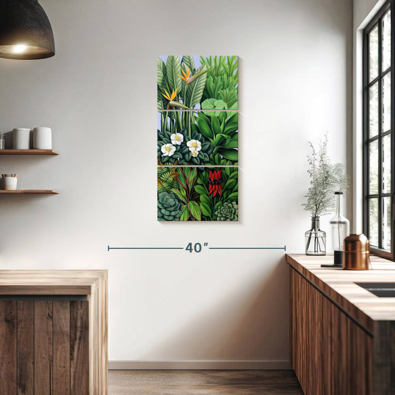 Foliage II 2005, 38" H x 18" W