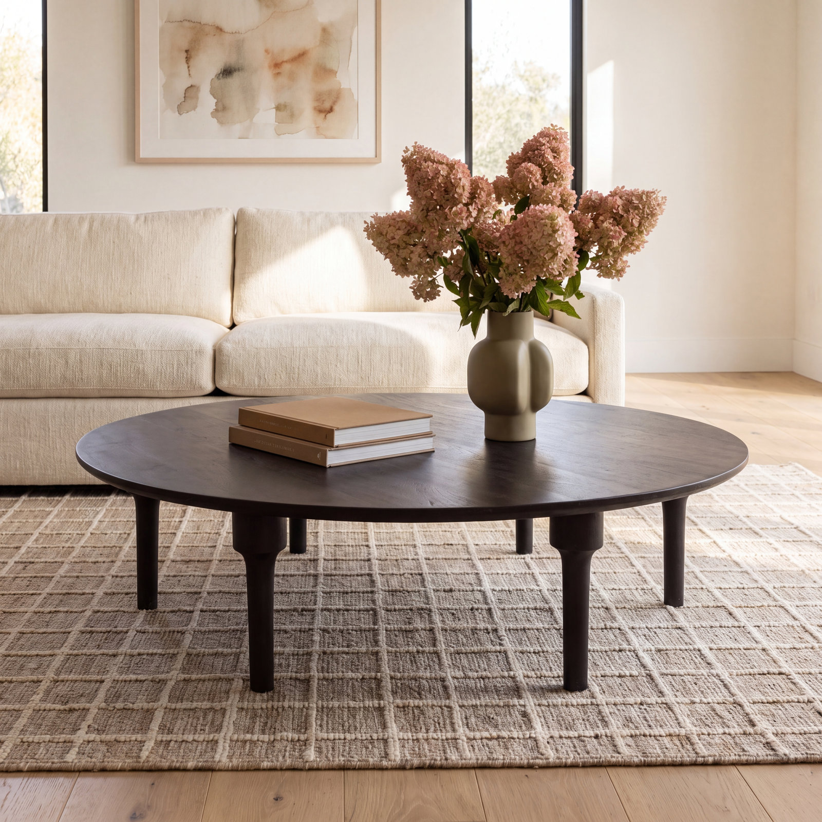 50" Round Mango Coffee Table