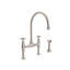 Georgian Era Bridge Faucet With Sidespray-48216410