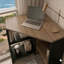Alison 72Cm W Corner Computer Desk with Open Storage-140725980