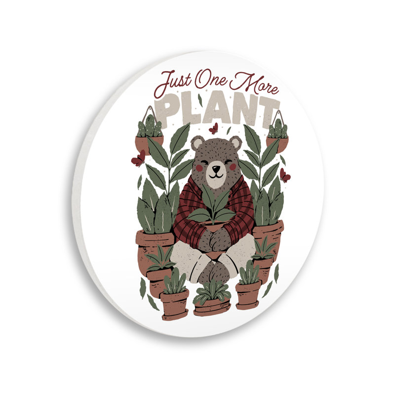 Plaque murale Just One More Plant, design par Tobe Fonseca