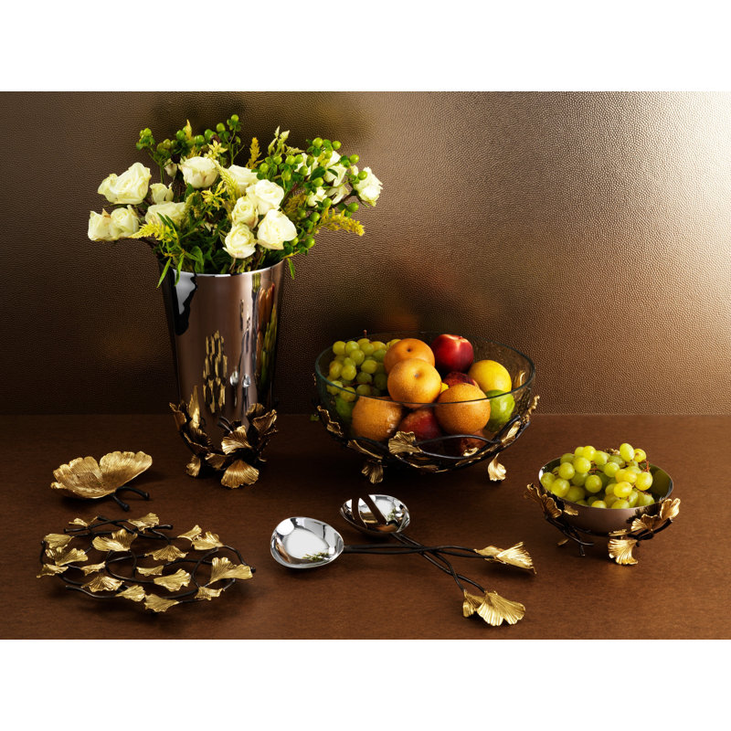 Golden Ginkgo Serving 2 - Piece Set