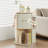 Rotating Bookshelf Tower, Solid Wood Rotating Bookshelf, 2 Tier Spinning Bookshelf With 2 Drawers, 360 Display Revolving Bookcase For Kids&adults, Round Corner Book Shelf For Bedroom, Living Room-1225186037