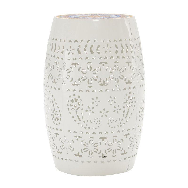 Ruby12" Side Table , White