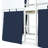 Full Size Bunk Wood House Bed with Tent-1828720631