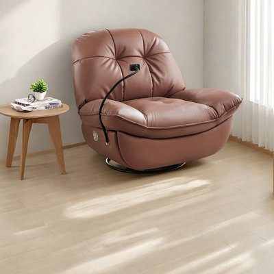 Chaise longue ergonomique rotative