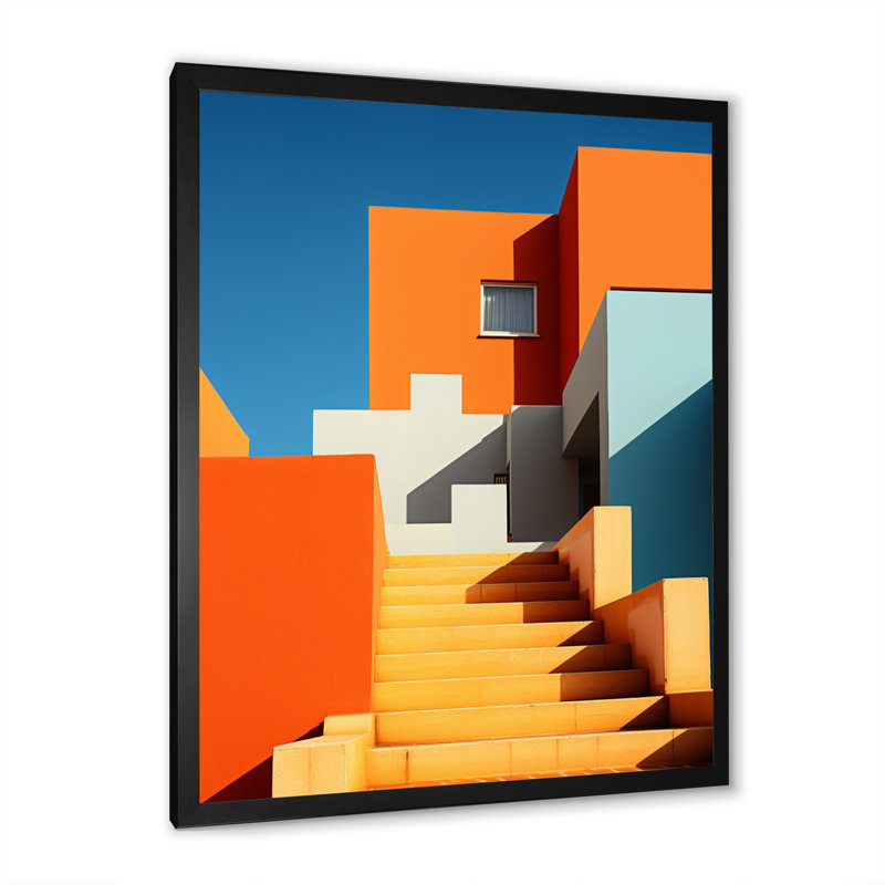 Lafran Landscape Architectural Abstractions I - impression, Cadre photo noir, H 44 po x l 34 po x P 1,5 po