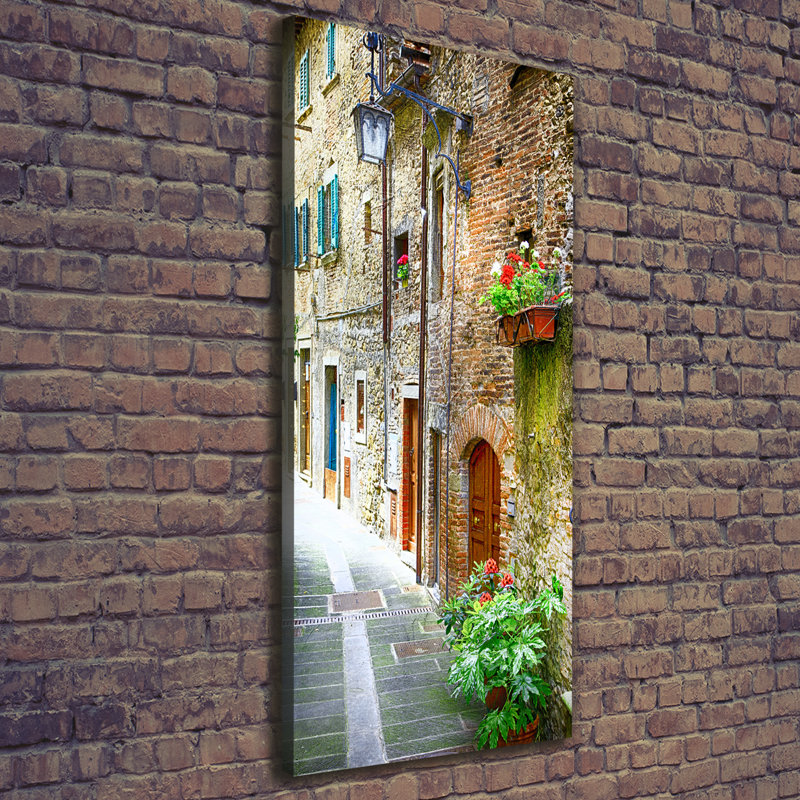 Italian Streets - Wrapped Canvas Print