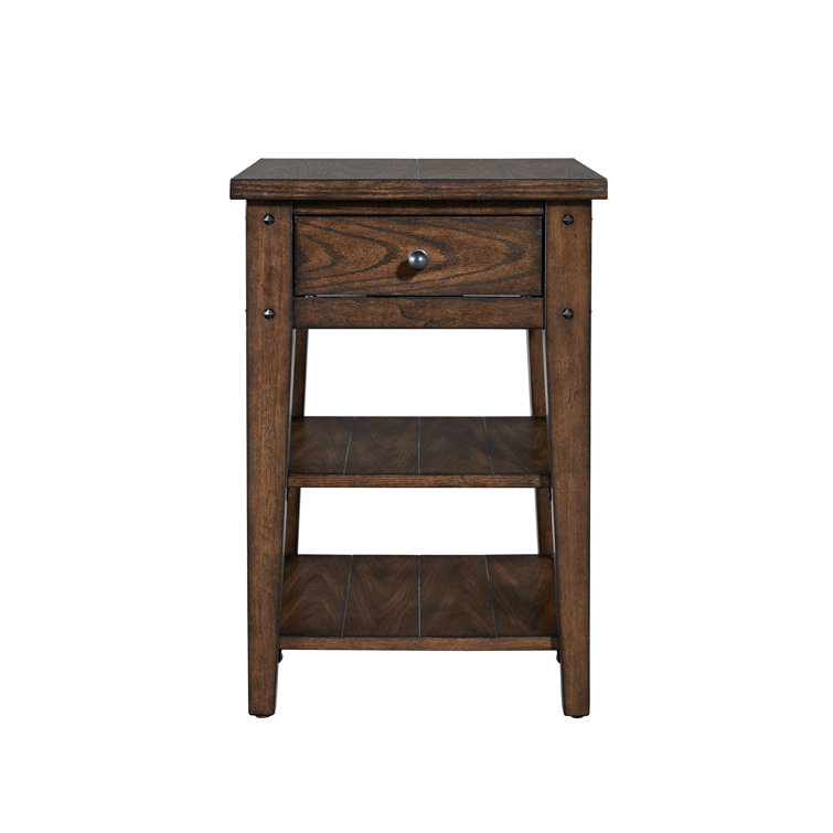 Laron End Table With Storage