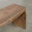 Banc en bois de noyer naturel 70 pouces Long Edge (environ 13,7 à 16 pouces de profondeur)