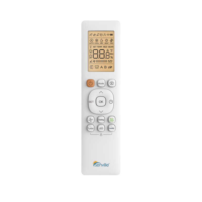 Senville 18000 BTU White Dual Zone Mini Split Air Conditioner with Heater and Alexa