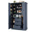 Armoire de cuisine autoportante de 70,9 po de hauteur avec 4 portes et 3 tiroirs-130084416