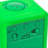 Digital Mechanical Alarm Tabletop Clock in Green
